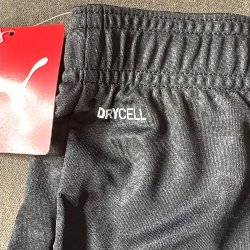 Men’s Puma Black Knit Athletic Sport Shorts Size L NWT